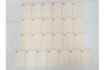 昭和レトロ　新年はがき　女の子　男の子　200枚×2箱セット(絵葉書、年賀状、ハガキ、箱付き、計400枚、8種類、振袖、スキー、凧)(R-075226)