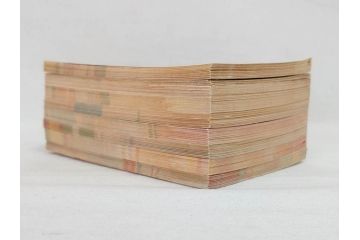 昭和レトロ　新年はがき　女の子　男の子　200枚×2箱セット(絵葉書、年賀状、ハガキ、箱付き、計400枚、8種類、振袖、スキー、凧)(R-075226)