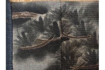 江戸〜明治　火消し　刺し子　半纏(消防、古布、刺子)(R-075227)