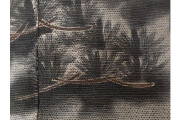 江戸〜明治　火消し　刺し子　半纏(消防、古布、刺子)(R-075227)