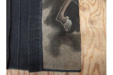 江戸〜明治　火消し　刺し子　半纏(消防、古布、刺子)(R-075227)