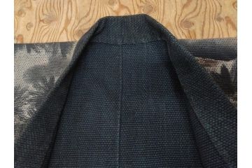 江戸〜明治　火消し　刺し子　半纏(消防、古布、刺子)(R-075227)