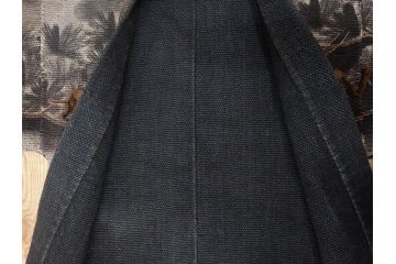 江戸〜明治　火消し　刺し子　半纏(消防、古布、刺子)(R-075227)