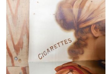 戦前　当時物　THREE CASTLES　たばこ　タバコ　煙草　ポスター(広告、TOBACCO、CIGARETTES)(R-075228)