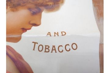 戦前　当時物　THREE CASTLES　たばこ　タバコ　煙草　ポスター(広告、TOBACCO、CIGARETTES)(R-075228)