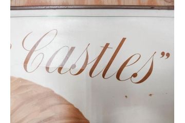 戦前　当時物　THREE CASTLES　たばこ　タバコ　煙草　ポスター(広告、TOBACCO、CIGARETTES)(R-075228)