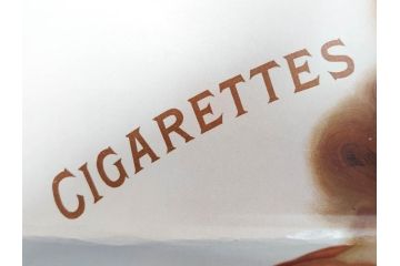 戦前　当時物　THREE CASTLES　たばこ　タバコ　煙草　ポスター(広告、TOBACCO、CIGARETTES)(R-075228)
