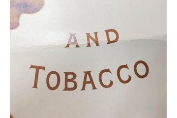 戦前　当時物　THREE CASTLES　たばこ　タバコ　煙草　ポスター(広告、TOBACCO、CIGARETTES)(R-075228)