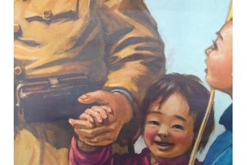 激レア!　戦前　当時物　特大　ポスター　九月十八日　満州事変勃発満二年　軍　ミリタリー(陸軍記念日)(R-075233)