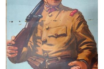 激レア!　戦前　当時物　特大　ポスター　九月十八日　満州事変勃発満二年　軍　ミリタリー(陸軍記念日)(R-075233)