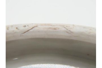 江戸期　上手物　古伊万里　染付　窓絵　丁寧に描かれた様々な絵柄が素敵な鉢(深鉢)(R-075235)