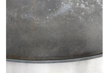 平安金龍堂作　楕円　どっしりとした佇まいが風格漂う銅水盤(盆栽、盆景、水石、花器、木箱付き)(R-075237)