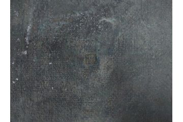 平安金龍堂作　楕円　どっしりとした佇まいが風格漂う銅水盤(盆栽、盆景、水石、花器、木箱付き)(R-075237)