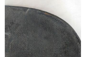 平安金龍堂作　楕円　どっしりとした佇まいが風格漂う銅水盤(盆栽、盆景、水石、花器、木箱付き)(R-075237)