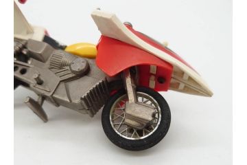 当時物　昭和レトロ　東北新社　ポピー　超合金　勇者ライディーン　スパーカー　2点セット(ブラック、合金玩具、ダイキャスト、ダイカスト、おもちゃ、フィギュア)(R-075238)