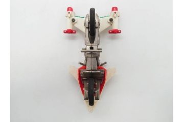 当時物　昭和レトロ　東北新社　ポピー　超合金　勇者ライディーン　スパーカー　2点セット(ブラック、合金玩具、ダイキャスト、ダイカスト、おもちゃ、フィギュア)(R-075238)