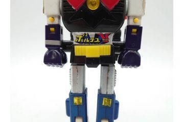 当時物　ポピー　超合金　テレビ朝日　東映　天空剣　超電磁マシーン　ボルテスV(ファイブ) GA-80 ボルトランダー PB-08　2点セット(合金玩具、おもちゃ、VOLT LANDER、フィギュア)(R-075239)