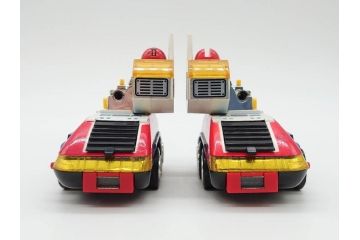 当時物　ポピー　超合金　テレビ朝日　東映　天空剣　超電磁マシーン　ボルテスV(ファイブ) GA-80 ボルトランダー PB-08　2点セット(合金玩具、おもちゃ、VOLT LANDER、フィギュア)(R-075239)