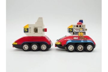 当時物　ポピー　超合金　テレビ朝日　東映　天空剣　超電磁マシーン　ボルテスV(ファイブ) GA-80 ボルトランダー PB-08　2点セット(合金玩具、おもちゃ、VOLT LANDER、フィギュア)(R-075239)
