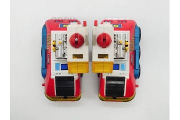 当時物　ポピー　超合金　テレビ朝日　東映　天空剣　超電磁マシーン　ボルテスV(ファイブ) GA-80 ボルトランダー PB-08　2点セット(合金玩具、おもちゃ、VOLT LANDER、フィギュア)(R-075239)