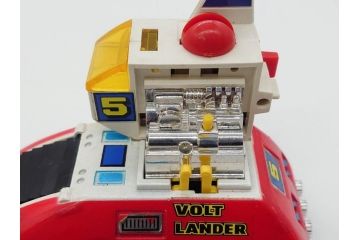 当時物　ポピー　超合金　テレビ朝日　東映　天空剣　超電磁マシーン　ボルテスV(ファイブ) GA-80 ボルトランダー PB-08　2点セット(合金玩具、おもちゃ、VOLT LANDER、フィギュア)(R-075239)