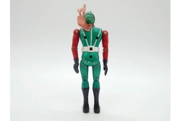 当時物　ポピー　石森プロ　超合金　秘密戦隊 モモレンジャー　ジャッカー電撃隊 スペードエース　ジョーカー ロボット刑事・K　アンドロマルス　仮面ライダー(GB-12)　太陽戦隊サンバルカン バルイーグル(GB-34)　大戦隊 ゴーグルブラック(GB-71)　電子戦隊 デンジブルー(GB-16) デンジマシン(PB-97)　スーパーミクロマン　10点セット(合金玩具、おもちゃ)(R-075240)