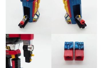 当時物　昭和レトロ　ポピー　DX 超合金　ゴッドマーズ　ゴッドシグマ(GB-17)　ゴライオン(GB-35)　闘将ダイモス(GA-84)　サンバルカン(GB-32)　バトルシャーク(PB-83)　ゴッドフェニックス(PB-73)　スタークロー(PB-46)　ジュウレンジャー ジュウマンモス 盾　マシーンブラスター サンダイオー　ザンボット3　バラタック　13点セット(R-75242)