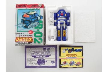 当時物　ポピー　マシンロボ　バイクロボ　バトルロボ　ジャイロロボ　MR-01・02・04　EROBO SERIES　3点セット(変形ロボット、トランスフォーマー、おもちゃ、オモチャ、玩具、フィギュア)(R-075244)