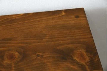 中古　岩谷堂箪笥　天板リメイク　美しい木目と存在感のある金具が魅力的なローチェスト(ローボード、サイドボード、リビングボード、テレビ台、テレビボード、引き出し、和箪笥、収納タンス)(R-075264)