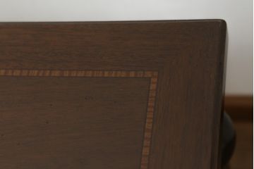 中古　カリモク家具(karimoku)　domani(ドマーニ)　PROCEED(プロシード)シリーズ　シックな色味とスタイリッシュなデザインが魅力的なダイニングテーブル(食卓、4人掛け、6人掛け)(R-075294)