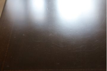 中古　カリモク家具(karimoku)　domani(ドマーニ)　PROCEED(プロシード)シリーズ　シックな色味とスタイリッシュなデザインが魅力的なダイニングテーブル(食卓、4人掛け、6人掛け)(R-075294)