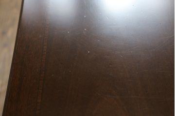 中古　カリモク家具(karimoku)　domani(ドマーニ)　PROCEED(プロシード)シリーズ　シックな色味とスタイリッシュなデザインが魅力的なダイニングテーブル(食卓、4人掛け、6人掛け)(R-075294)