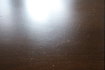 中古　カリモク家具(karimoku)　domani(ドマーニ)　PROCEED(プロシード)シリーズ　シックな色味とスタイリッシュなデザインが魅力的なダイニングテーブル(食卓、4人掛け、6人掛け)(R-075294)