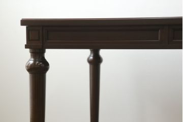 中古　カリモク家具(karimoku)　domani(ドマーニ)　PROCEED(プロシード)シリーズ　シックな色味とスタイリッシュなデザインが魅力的なダイニングテーブル(食卓、4人掛け、6人掛け)(R-075294)