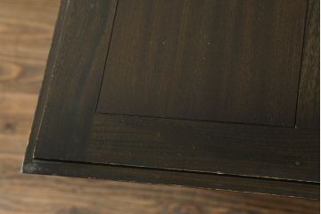 中古　美品　希少モデル　ERCOL(アーコール)　エルム材　クラシカルな佇まいで落ち着いた雰囲気を醸し出すライティングビューロー(ワークデスク、簿記机、収納棚、戸棚、在宅用、在宅ワーク用)(R-075298)