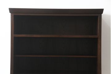 中古　美品!!　高級品!!　九州民芸家具　欅(ケヤキ)材　上質な和の空間を演出する二段重ね水屋箪笥(食器棚、茶タンス、キャビネット、収納棚、戸棚、重ねタンス、店舗什器)(定価約100万円)(R-075347)