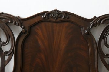 中古　美品　DREXEL HERITAGE(ドレクセルヘリテイジ)　クラシカルな佇まいが魅力的なヘッドボード(ベッドフレーム、ダブル、ワイドダブル)(R-075360)