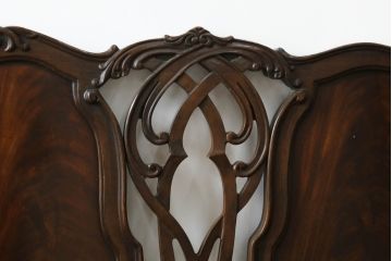 中古　美品　DREXEL HERITAGE(ドレクセルヘリテイジ)　クラシカルな佇まいが魅力的なヘッドボード(ベッドフレーム、ダブル、ワイドダブル)(R-075360)