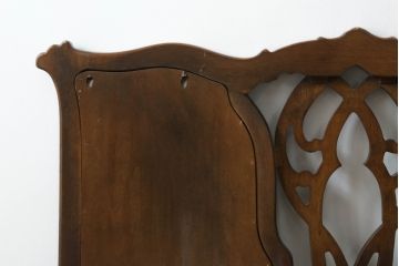 中古　美品　DREXEL HERITAGE(ドレクセルヘリテイジ)　クラシカルな佇まいが魅力的なヘッドボード(ベッドフレーム、ダブル、ワイドダブル)(R-075360)
