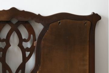中古　美品　DREXEL HERITAGE(ドレクセルヘリテイジ)　クラシカルな佇まいが魅力的なヘッドボード(ベッドフレーム、ダブル、ワイドダブル)(R-075360)