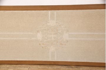 アンティーク建具　アジアンテイストの空間づくりにおすすめ!繊細な意匠の透かし彫り入り障子戸3枚セット(窓、欄間、明り取り、明かり取り)(R-075375)