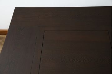 中古　鉄刀木(タガヤサン)　2wayでフレキシブルに使える!!和の空間づくりにおすすめの囲炉裏テーブル(木製火鉢、ダイニングテーブル、4人掛け、食卓、センターテーブル、ローテーブル)(R-075389)