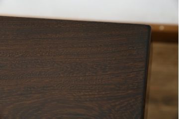 中古　鉄刀木(タガヤサン)　2wayでフレキシブルに使える!!和の空間づくりにおすすめの囲炉裏テーブル(木製火鉢、ダイニングテーブル、4人掛け、食卓、センターテーブル、ローテーブル)(R-075389)