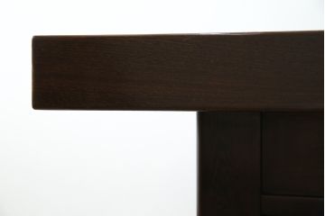中古　鉄刀木(タガヤサン)　2wayでフレキシブルに使える!!和の空間づくりにおすすめの囲炉裏テーブル(木製火鉢、ダイニングテーブル、4人掛け、食卓、センターテーブル、ローテーブル)(R-075389)