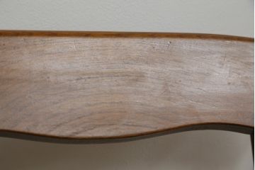 中古　美品　横浜ダニエル(daniel)　アメリカンシリーズ　シンプルなデザインが取り入れやすいダイニングチェア4脚セット(アームレスチェア、板座チェア、椅子、イス)(定価4脚で約40万円)(R-075393)