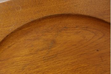 中古　美品　横浜ダニエル(daniel)　アメリカンシリーズ　シンプルなデザインが取り入れやすいダイニングチェア4脚セット(アームレスチェア、板座チェア、椅子、イス)(定価4脚で約40万円)(R-075393)