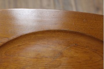 中古　美品　横浜ダニエル(daniel)　アメリカンシリーズ　シンプルなデザインが取り入れやすいダイニングチェア4脚セット(アームレスチェア、板座チェア、椅子、イス)(定価4脚で約40万円)(R-075393)