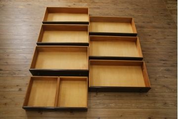 中古　美品　松本民芸家具　和洋どちらにも馴染む上品な佇まいのチェスト(洋服タンス、収納たんす、引き出し)(R-075395)