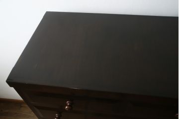 中古　美品　松本民芸家具　和洋どちらにも馴染む上品な佇まいのチェスト(洋服タンス、収納たんす、引き出し)(R-075395)