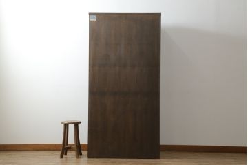 中古　美品　岩谷堂箪笥　和モダンスタイルのお部屋におすすめなブックケース(書棚、本箱、飾り棚、収納棚、戸棚、キャビネット)(R-075396)